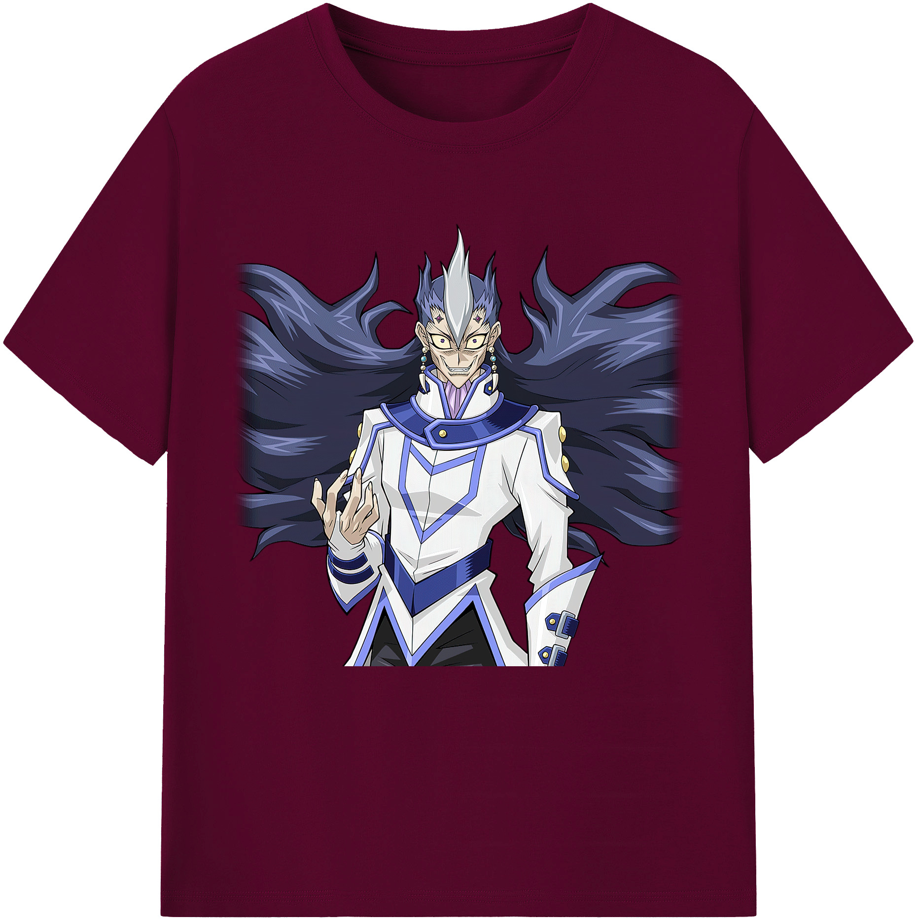 （画像用） 遊☆戯☆王 Yu-Gi-Oh! レディースカジュアルプリントTシャツ（綿100％）